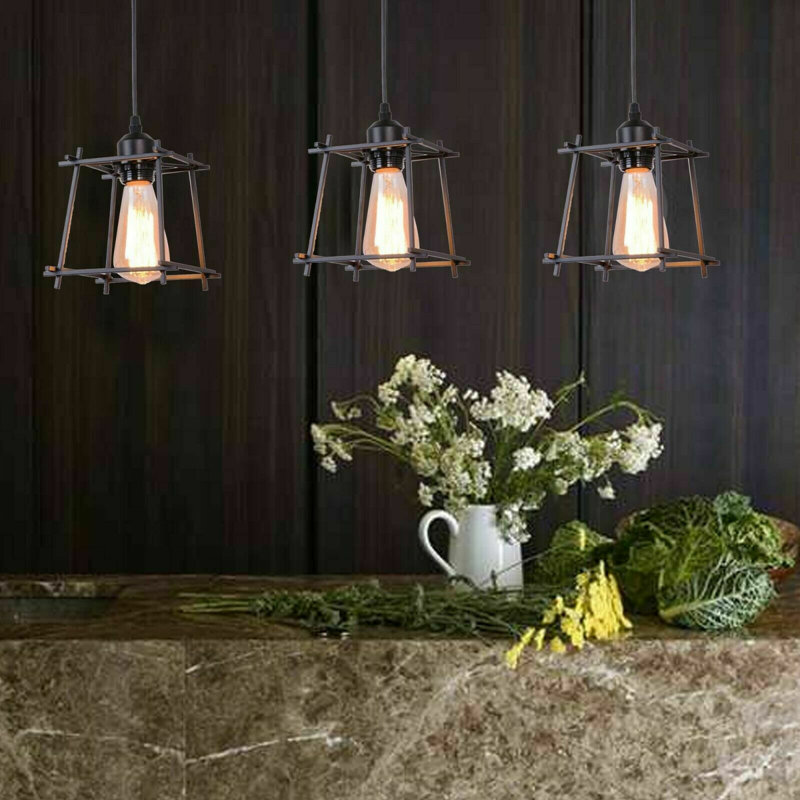 Mease 1 - Light Black Lantern Pendant