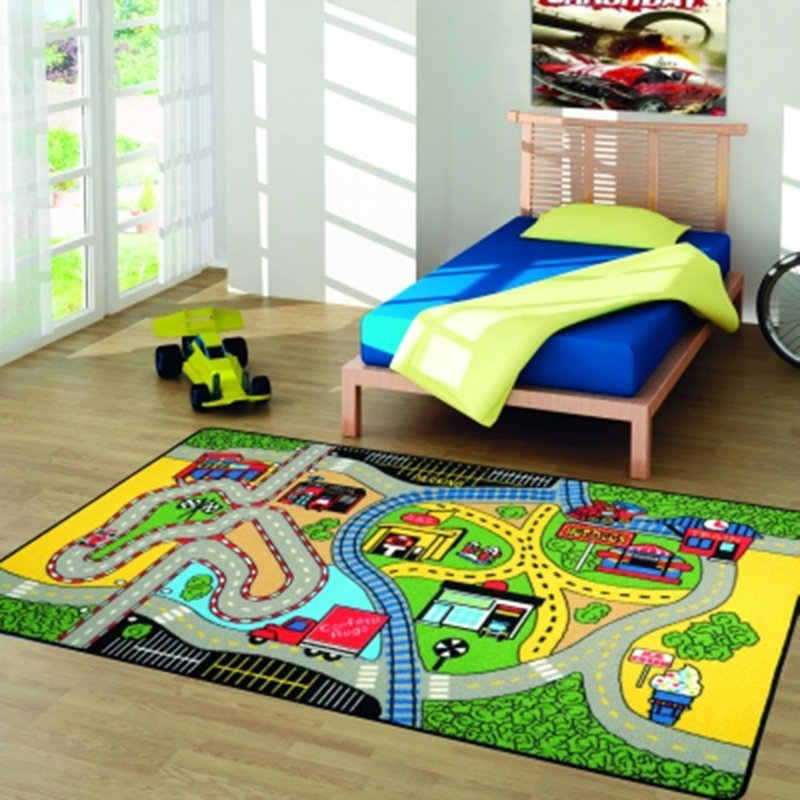 Fabii Hand Hooked Area Rug, Rectangle 133 x 190cm