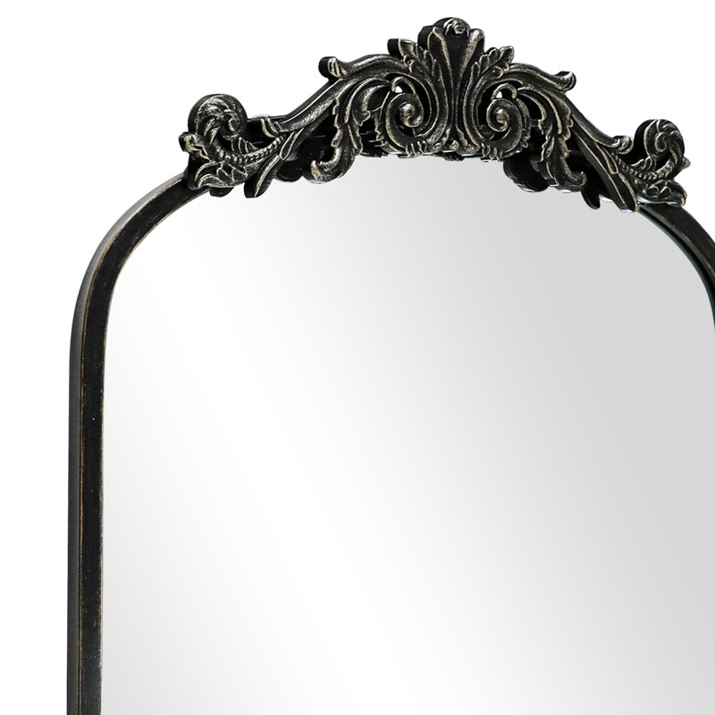 Miroir Kherington, H 31,1 po x l 18,89 po, Noir, Verticale