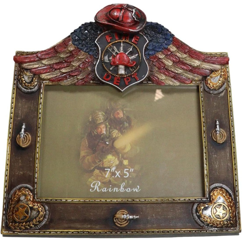 Plaque décorative rustique en argent rustique