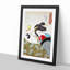 Reading with the Cat by Tsukioka Yoshitoshi - Picture Frame Painting Print-55597882-55597881
