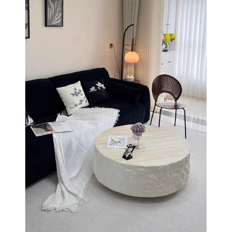 Modern Travertine Coffee Table