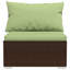 Ensemble modulaire de patio carré de 27,6 po de largeur avec coussins-1433861504-1433861507