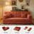 Convertible Sofa Bed, Boneless Couch 4 in 1 Foldable Floor Sofa Couch, Loveseat Sofa Bed for Living Room, No Assembly Required-423293592