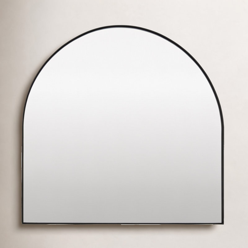 Miroir Bassevelde, Noir, noir, noir, noir, 35 po x 36 po