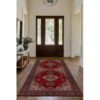 Tapis en coton imprimé chenille Guria