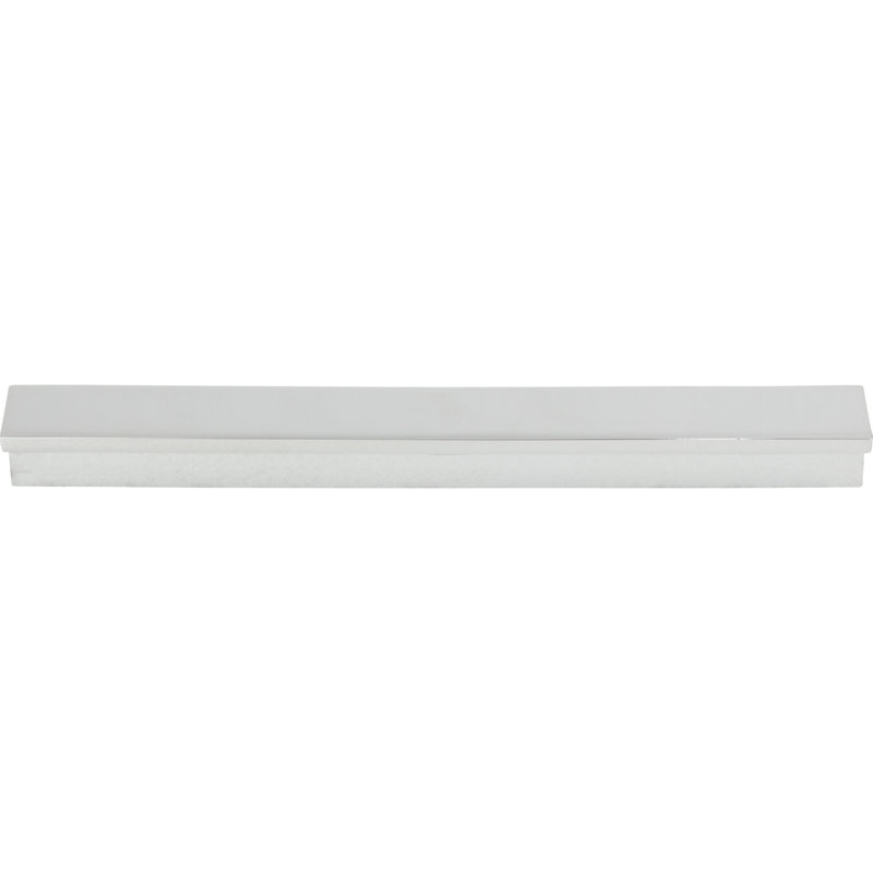 Minetta Finger pull, Polished Chrome, 6 5/16" Center to Center