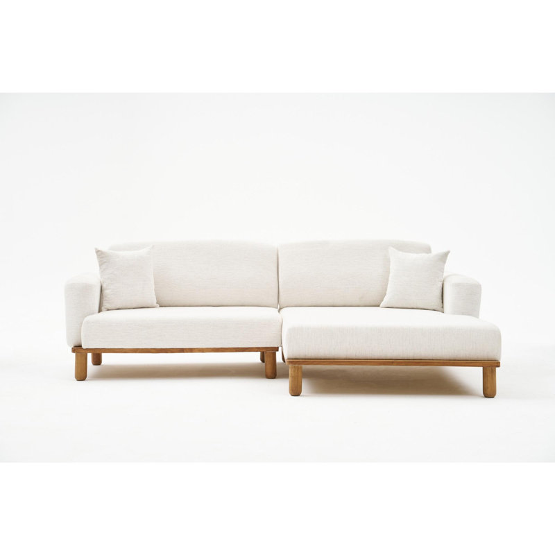Corner Sofa, Right Hand Facing, Cream