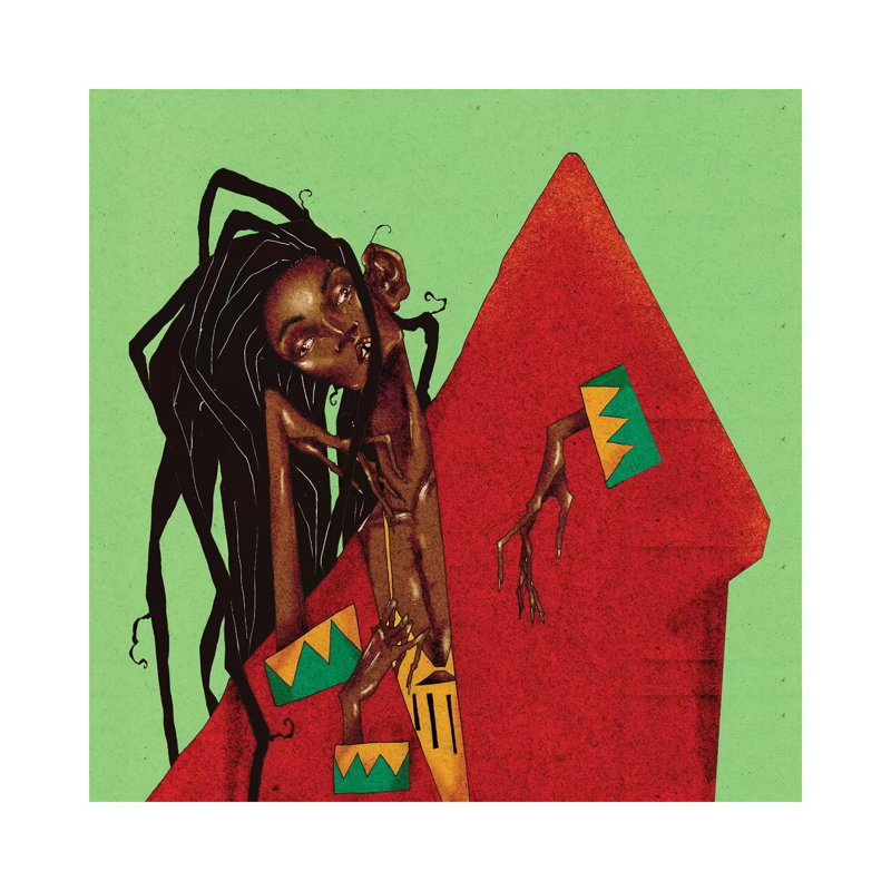 Jamaican by DEMÖ - Wrapped Canvas Gallery-Wrapped Canvas Giclée, 66.04 cm H x 66.04 cm W x 1.91 cm D