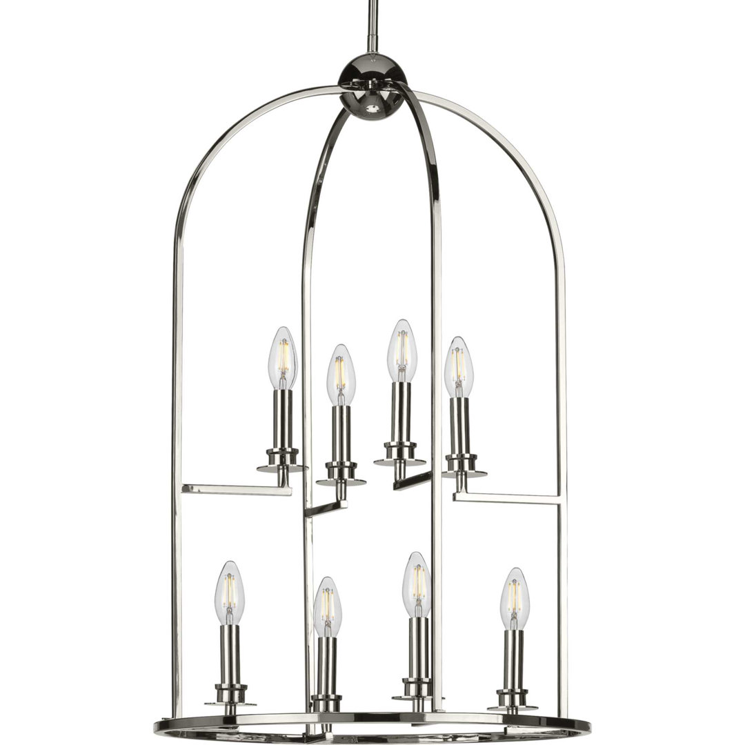 Gatun 8 - Light Dimmable Lantern Tiered Chandelier Gracie Oaks 