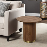 End Table, Walnut Finish