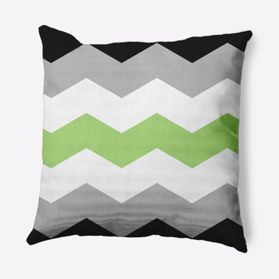 Coussin décoratif à chevrons