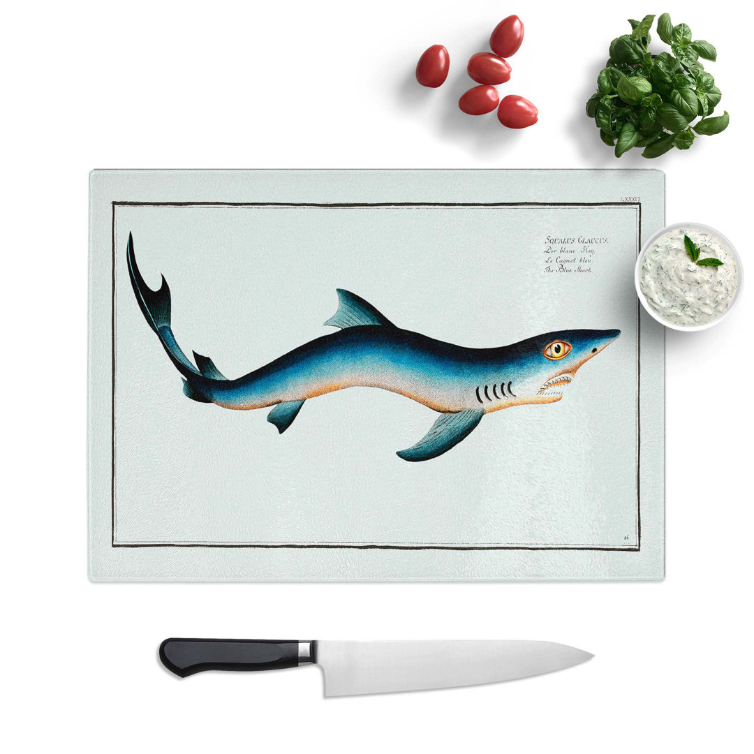 Tempered Glass Shark Chopping Board