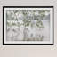 «Lake Crescent Rainy Day», reproduction de peinture acrylique encadrée-31992167-37306848