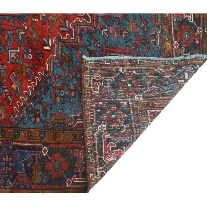 Tapis rouge Khusbu Heriz Firuz