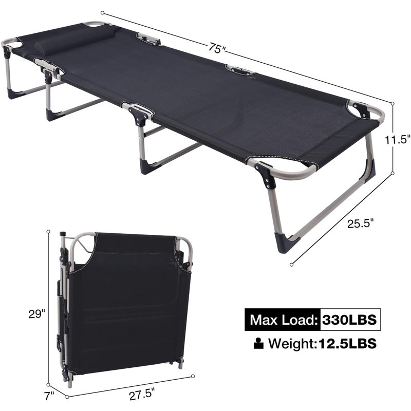 Cot, Black