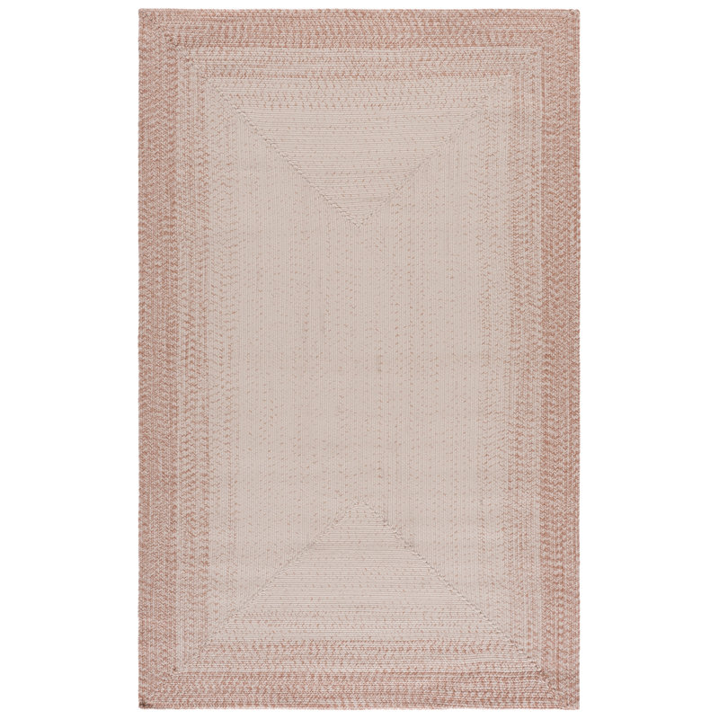 Braided 283 Hand Woven Performance Machine Washable No Pattern Rug, Rectangle 5' x 8'