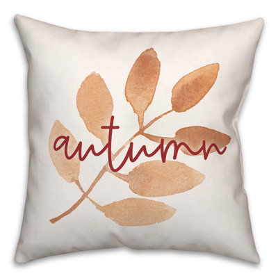 Housse et insert de coussin carré Autumn