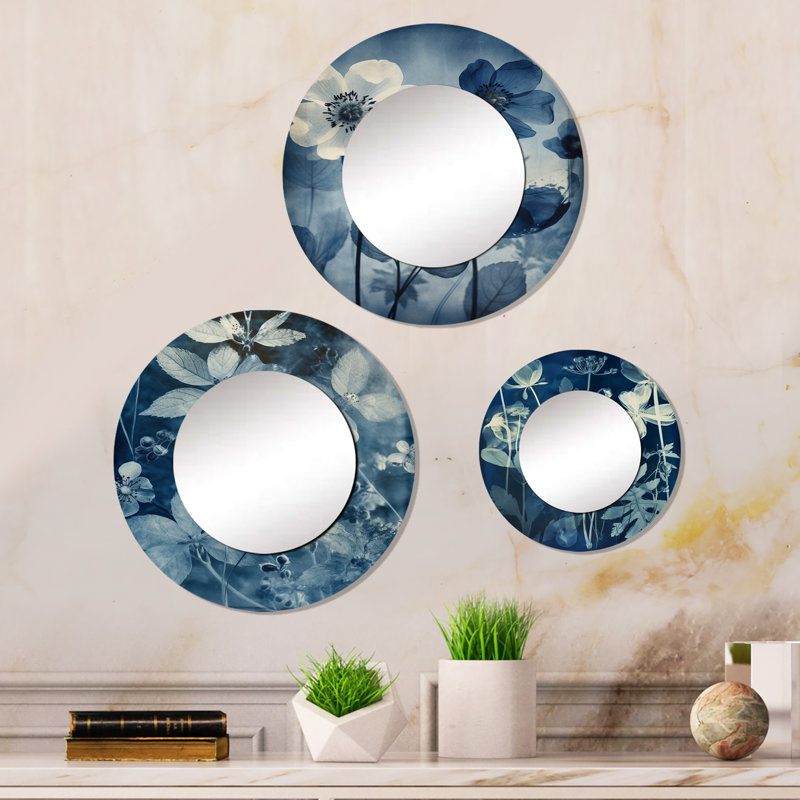 Chinle Metal Round Mirror