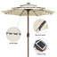 Parasol de marché lumineux 9 pi-581271270