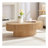 Lindiwe MDF Oval Coffee Table-1841985244-1851154260