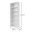 OFFICE LINE 220cm H Engineered Wood Standard Shelf Bookcase-75379777-75379781