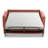 Norell 81" Italian Stain and Abrasion Resistant Performance Fabric Queen Square Arm Sleeper Sofa Bed-696208070
