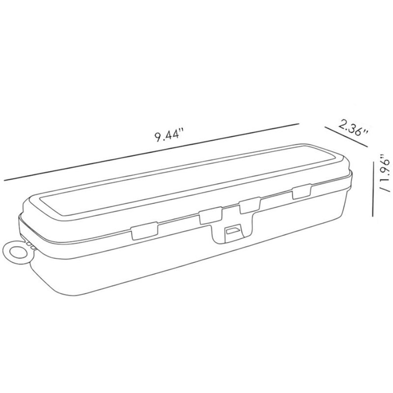 Clear Brush/Pencil Case - Make-Up Organizer