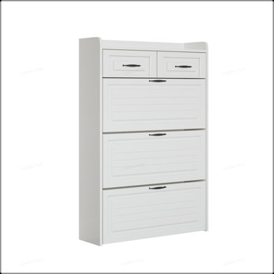 Versatile Shoe Cabinet with Multiple Compartments for Efficient and Stylish Storage, Perfect for Organizing Footwear in Entryways and Closets.