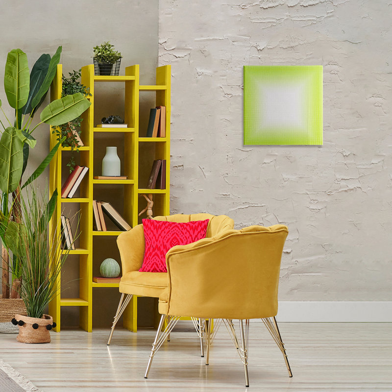 «Green Ombre Fade» par Michael Willett, H 17 po x l 17 po
