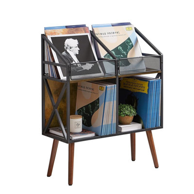 Metal 34.53'' H Media Shelves