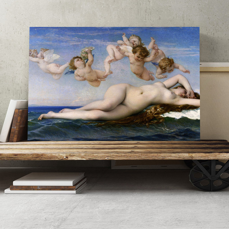 The Birth of Venus by Alexandre Cabanel - Wrapped Canvas, 35cm H x 50cm W