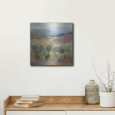 Art mural en métal Winston Porter «High Desert 2» par Julia Purinton