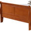 Grand lit Louis Phillipe G3160A-QB, chêne-1346928827-1346928824