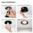 6'' White Baffle Recessed Trim-109011912