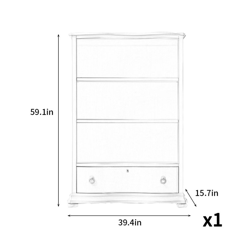 Retro Multi-Layer Storage Practical Bookcase, White