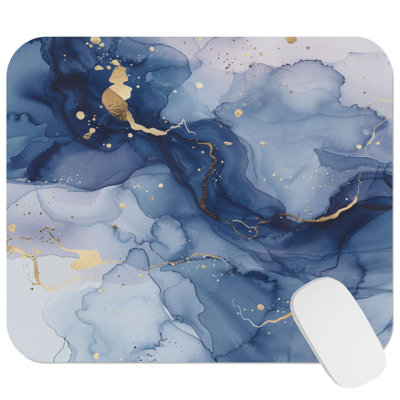 Abstract Symphony VIII Modern Gaming Cute Office Laptop Desk Pad Gift Mat Square Rectangle Non-Slip Mousepad