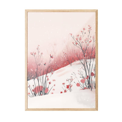 Peinture décorative encadrée