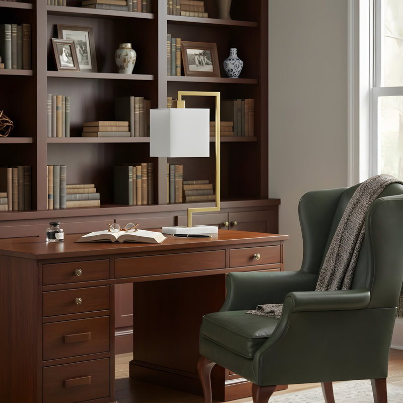 Lampe de table en métal 9 x 14,3 x 25,2 po