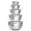 Viking 10 Piece Stainless Steel Mixing Bowl Set with Lids-1877017497