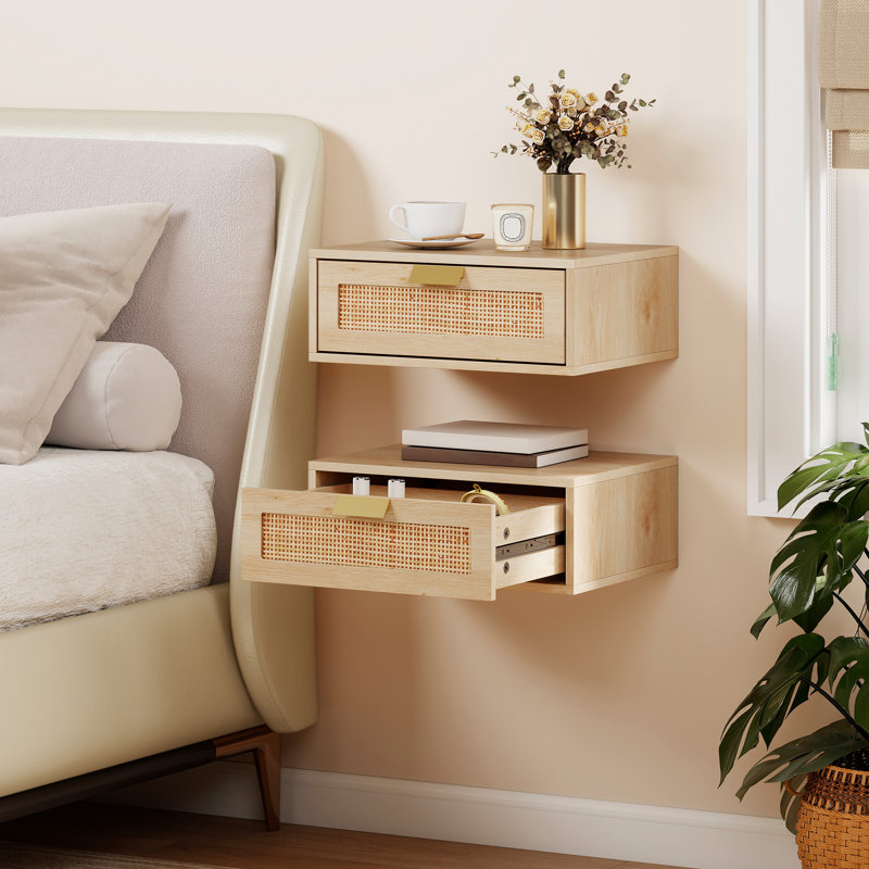 40cm W Particle Board Bedside Table
