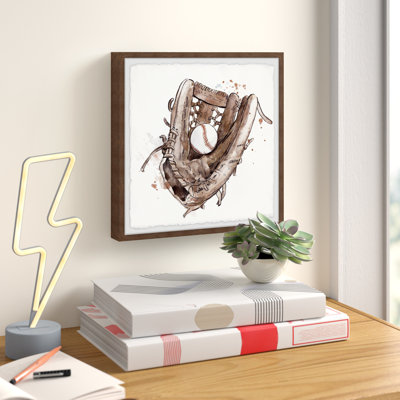 Legros The Baseball Glove Framed Print