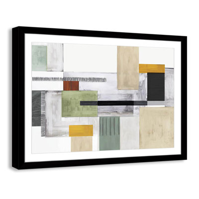 Playful Blocks Print by Tom Reeves