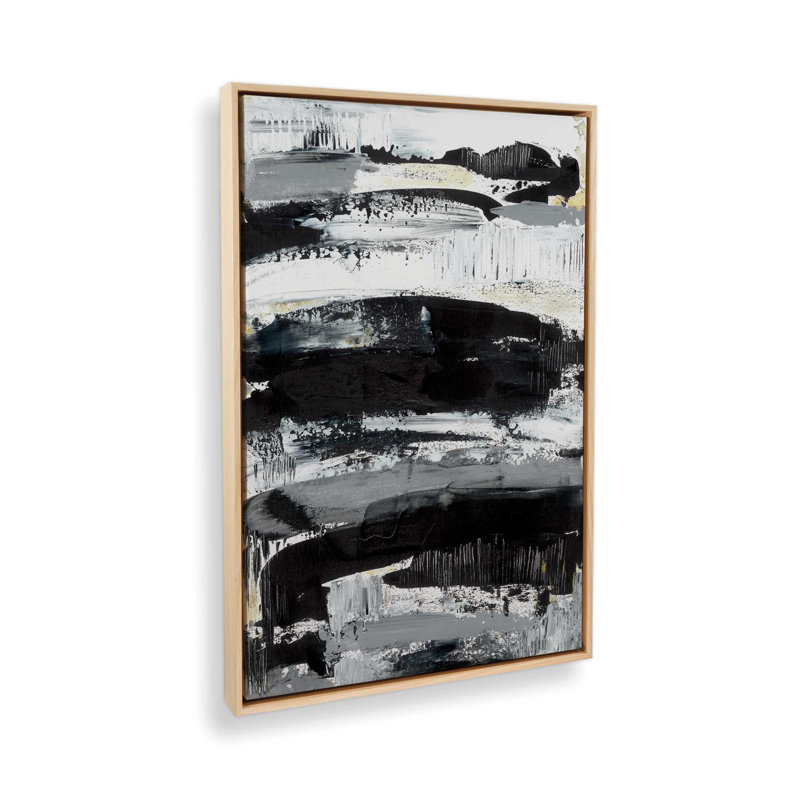 Impression sur toile monochrome encadrée, H 18,75 po x l 12,75 po, Érable américain