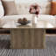 Table basse carrée cannelée 31,5 po Aurel-1352246301