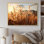 Beige Herbs Field II - Landscapes Canvas Art Print
