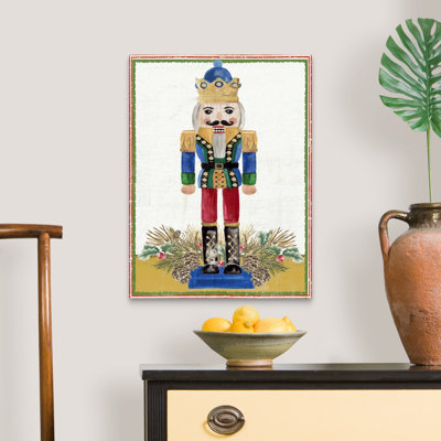 " Wintery Nutcracker " Painting Print