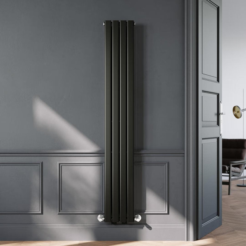 Camaran Vertical Designer Radiator, 180cm H x 27cm W x 4.7cm D