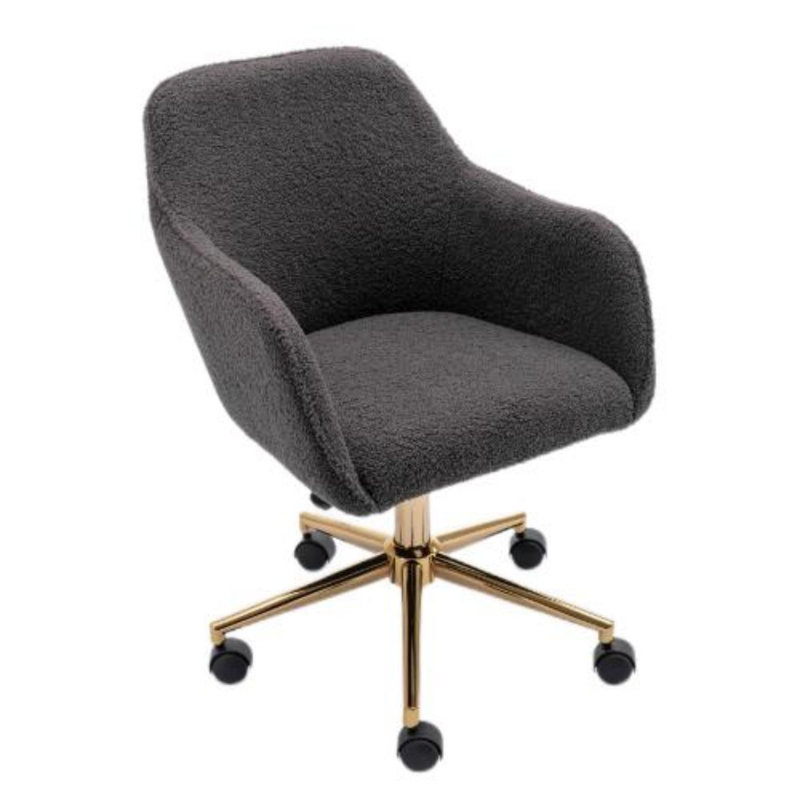Akeelah Faux Fur Office Chair