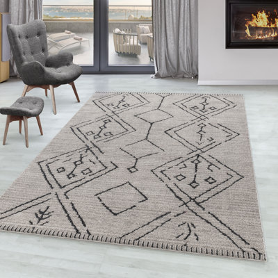 Simmerman Geometric Area Rug